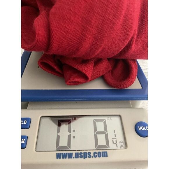 Bay Road‎ Merinos Womens L-16 Open Tie Front Cardigan Sweater Red New Zealand - Picture 8 of 9